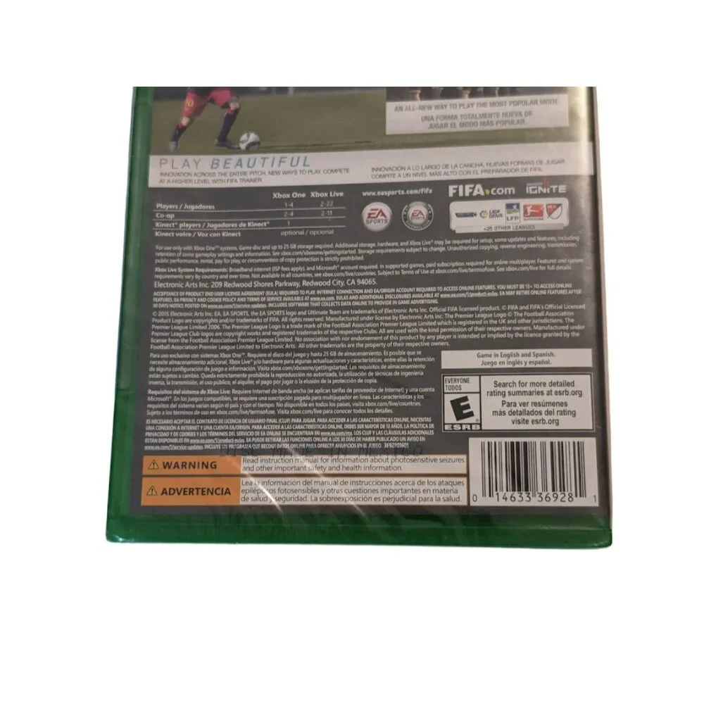 FIFA 16 Microsoft Xbox One Video Game Ultimate Team Legends Exclusive New Sealed